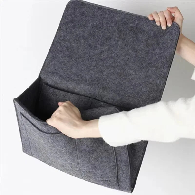 Felt Bedside Storage Bag