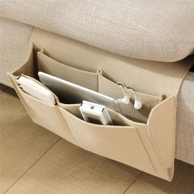 Felt Bedside Storage Bag