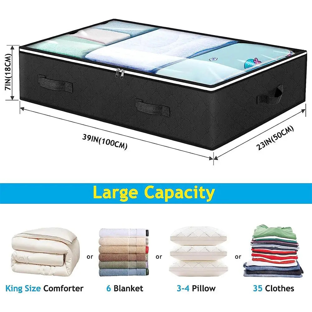 Foldable Under Bed Storage Containers